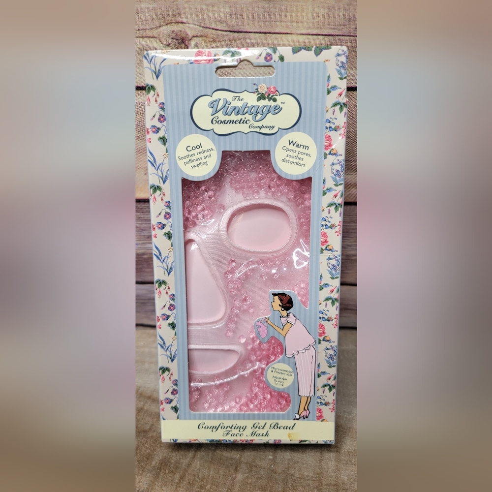 The Vintage Cosmetic Company Comforting Gel Bead Face Mask - NEW